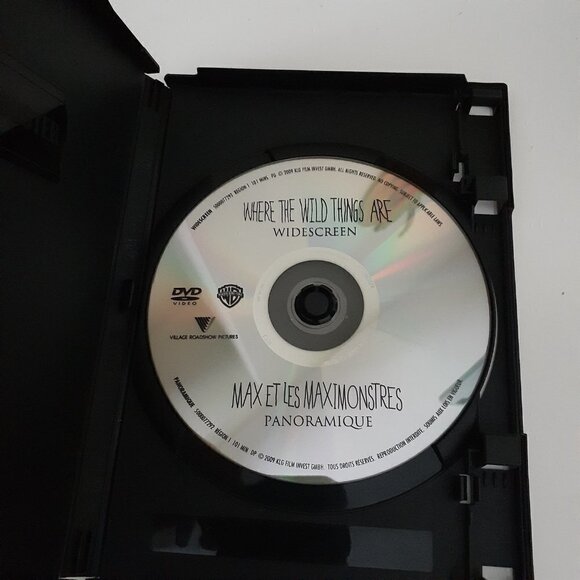 Where The Wild Things Are DVD Warner Brothers - Picture 3 of 3